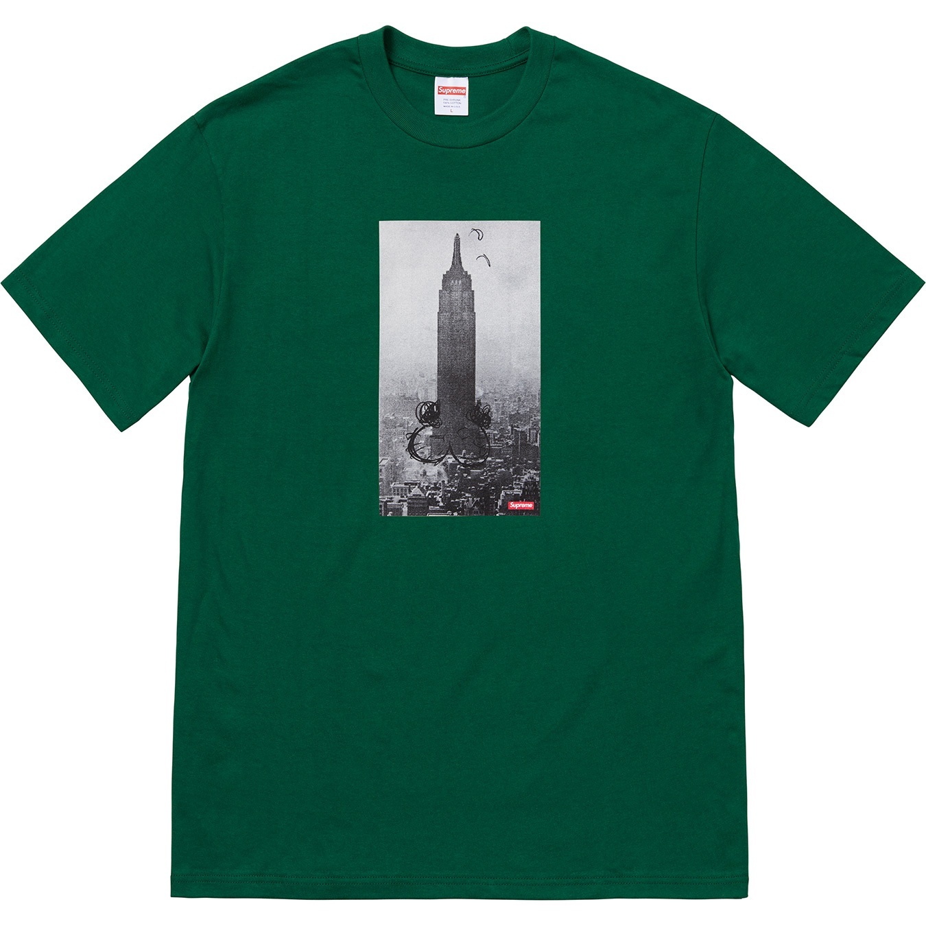 Mike Kelley/Supreme The Empire State Building Tee view 14
